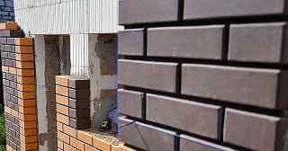 Фасады домов из кирпича в Бугульме: качественная кладка от 1129 рублей