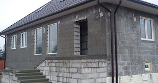 Фасад из газобетона для дома в Бугульме - Строй-Бгл, качественная отделка от 2052 руб.
