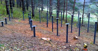 Свайный фундамент Бугульма. Заказать под ключ цена от 2052 руб